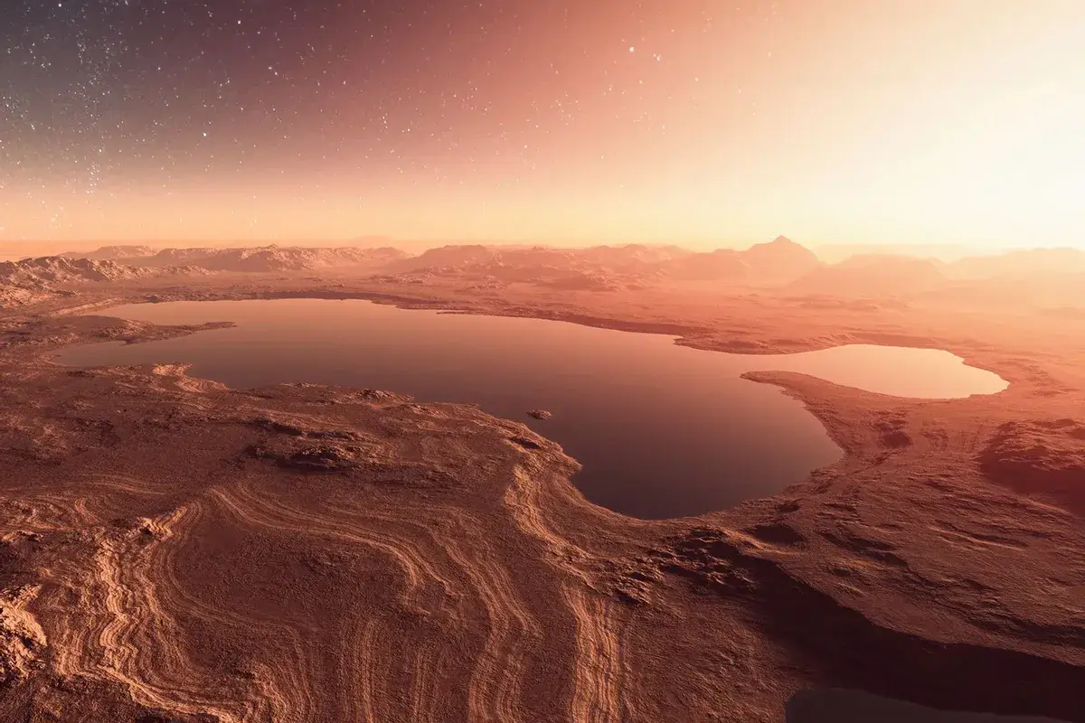 Marsda qədim göllərin izləri tapılıb 