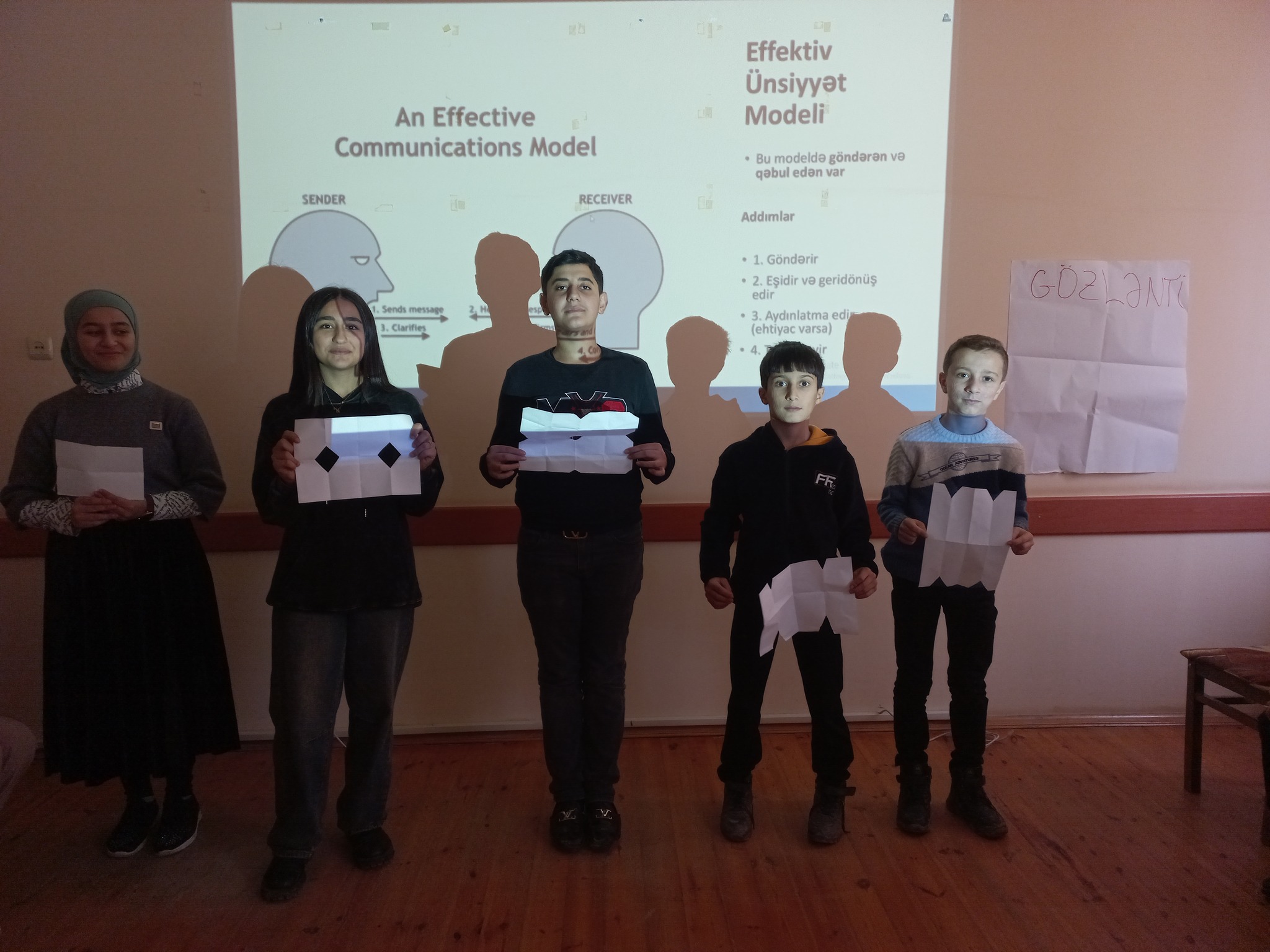 Masallıda şagirdlərin natiqlik bacarıqlarını gücləndirmək məqsədilə təlimlər davam edir