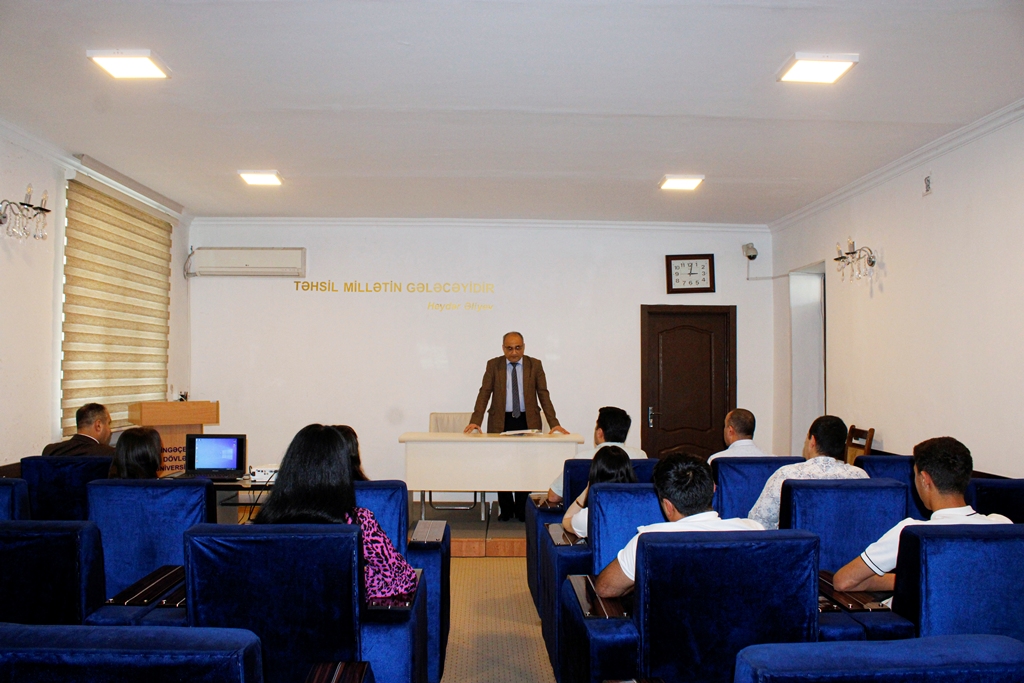 MDU-da “Davamlı inkişaf və insan hüquqları: gənclərin rolu” mövzusunda seminar baş tutub 