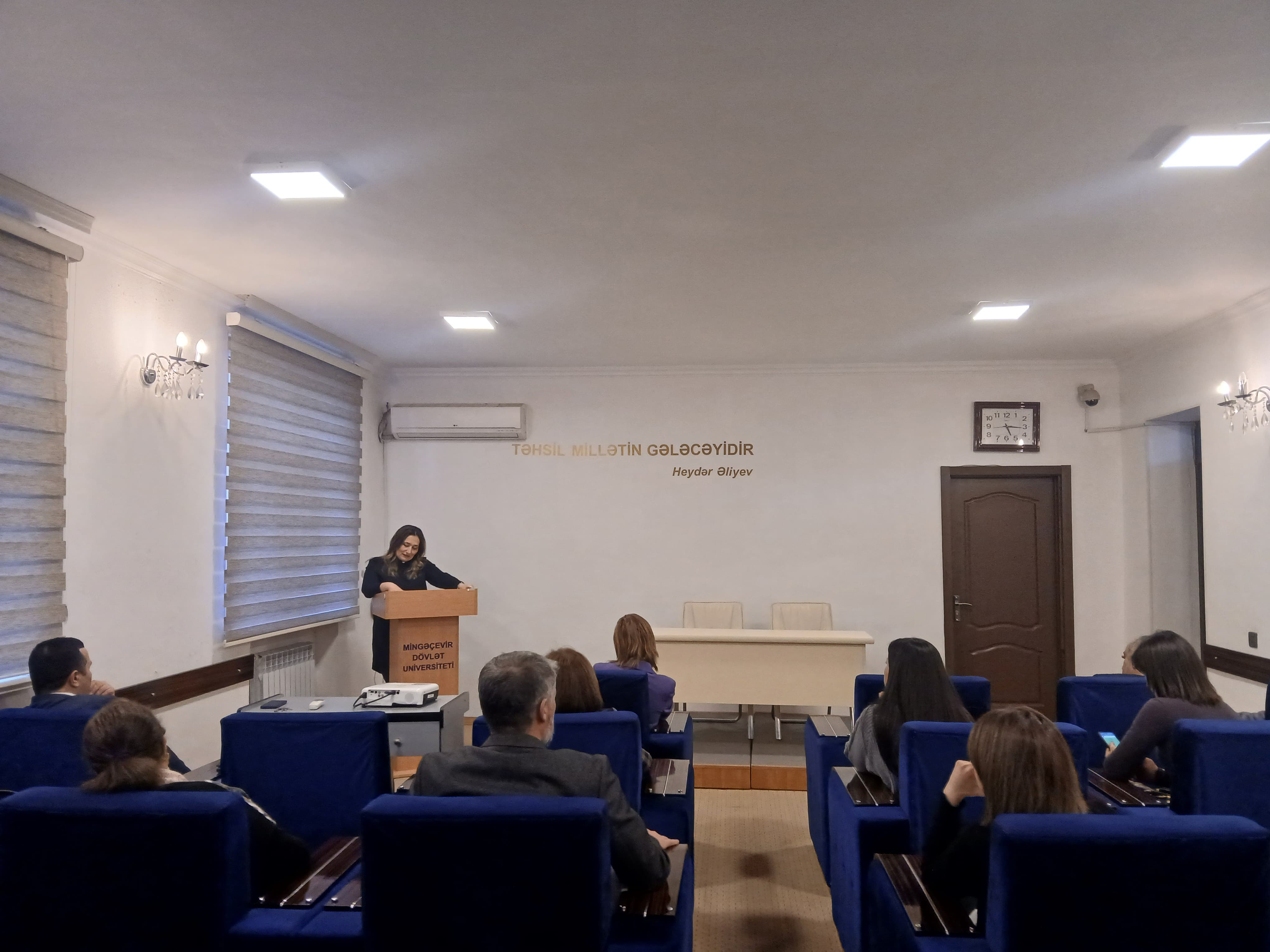 MDU-da Gənc Alimlər Şurasının növbəti iclası keçirilib 