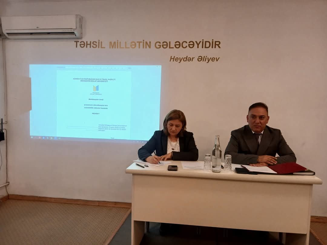 MDU-da imtahan prosesi ilə bağlı yeniliklər olunacaq