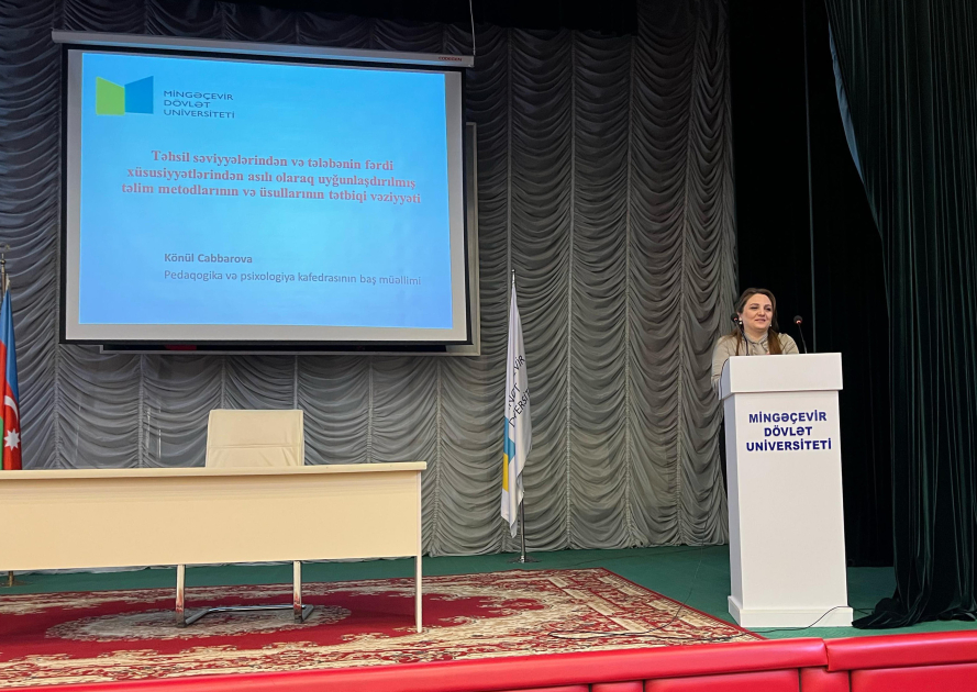 MDU-da müəllimlərin biliklərini inkişaf etdirmək məqsədilə təlimlərə başlanılıb