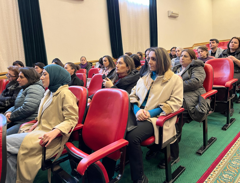 MDU-da müəllimlərin biliklərini inkişaf etdirmək məqsədilə təlimlərə başlanılıb