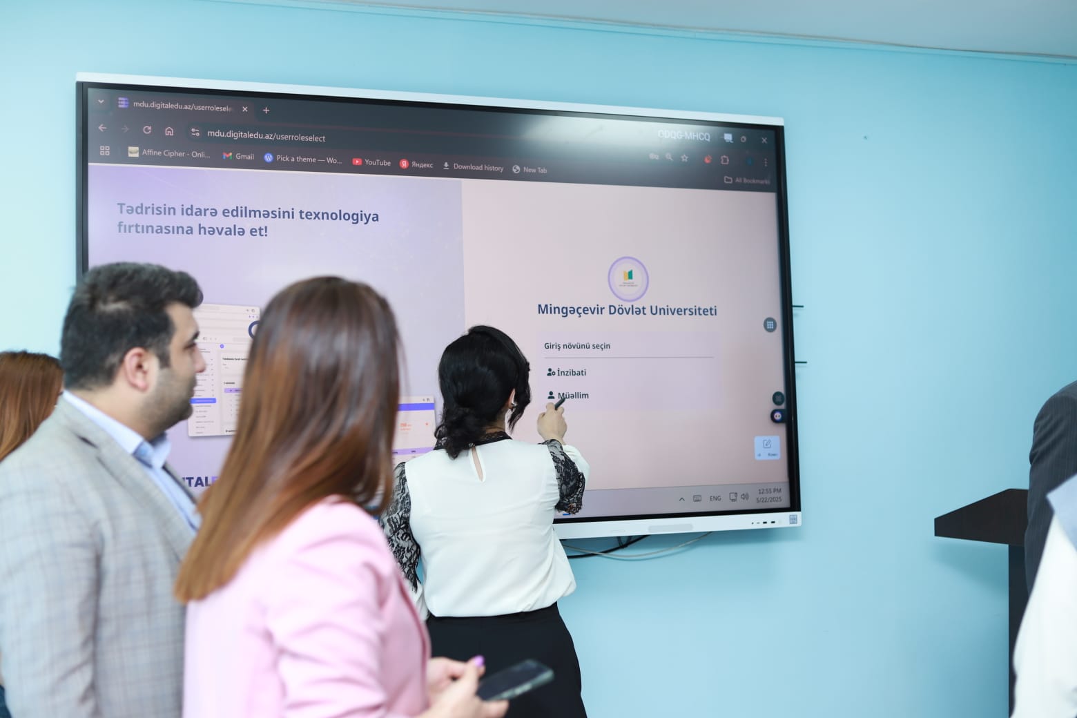 MDU-da regionun ilk beynəlxalq IT təlim mərkəzi istifadəyə verilib