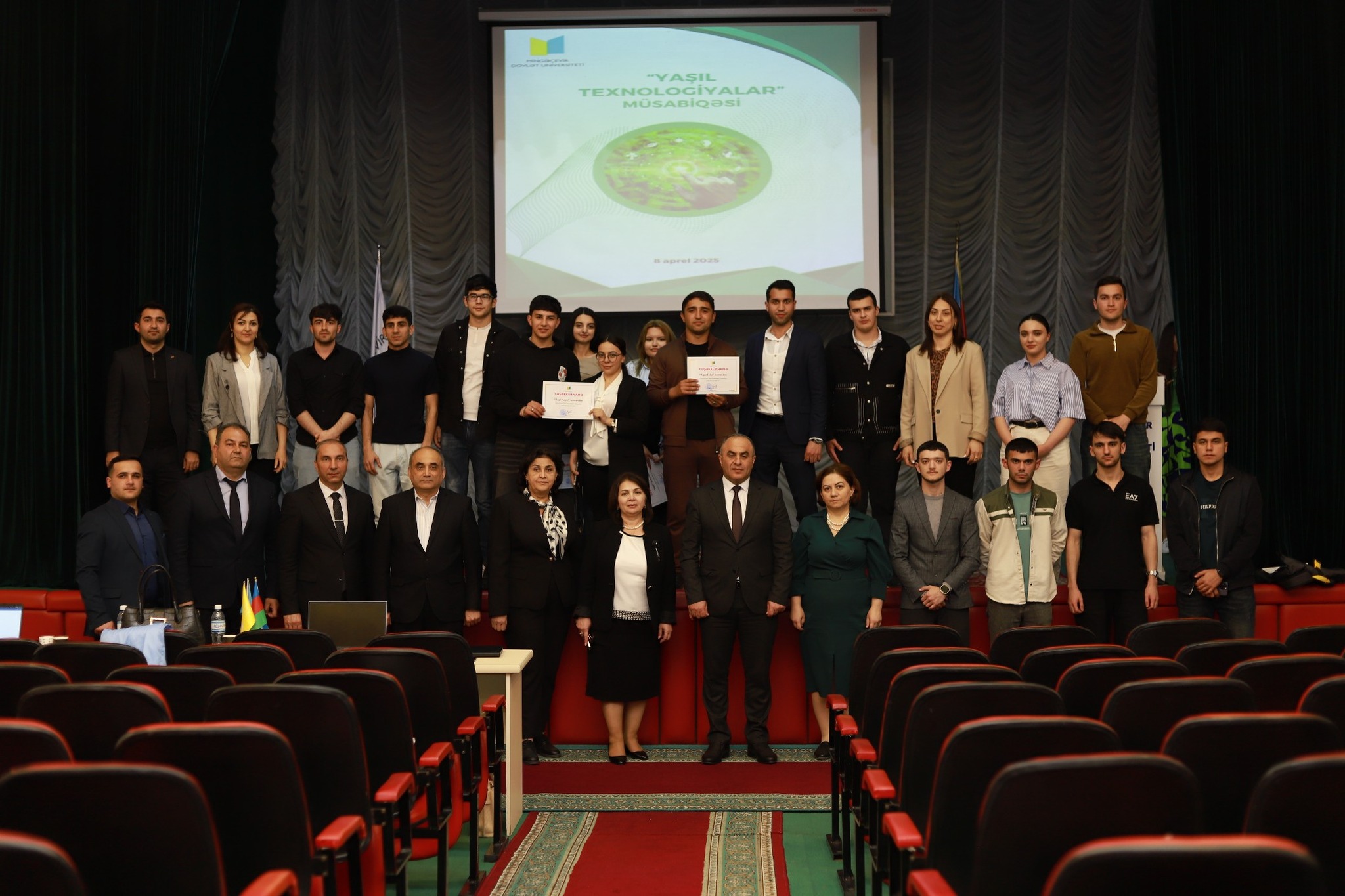 MDU-da “Yaşıl Texnologiyalar” müsabiqəsi keçirilib 