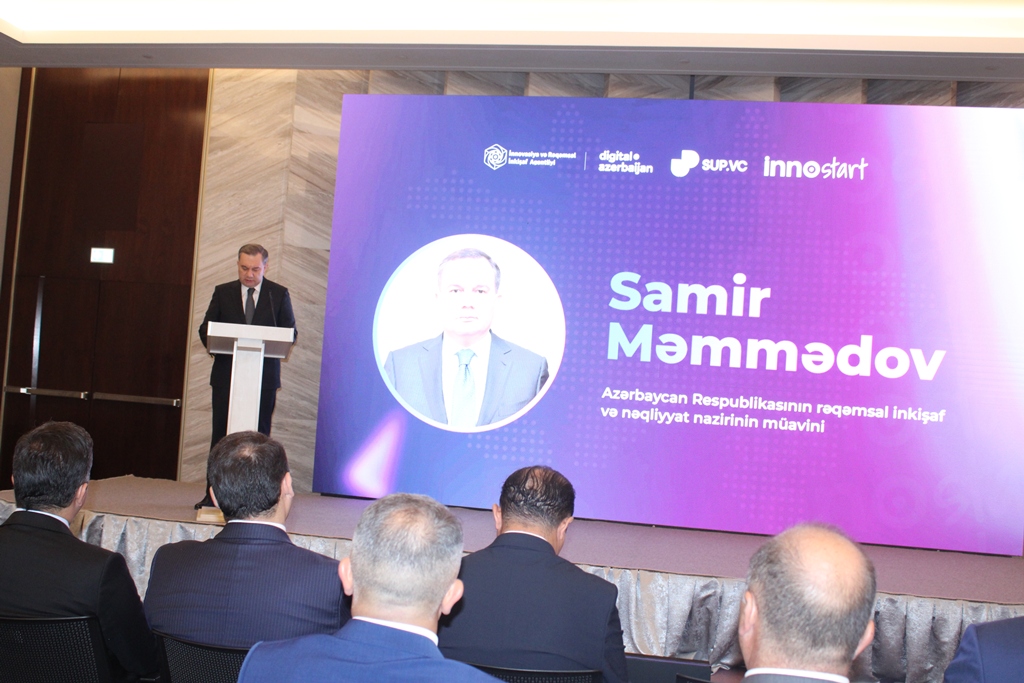 MDU-nun rektoru “İnnostart Grand Final - Demo Day” tədbirində iştirak edib