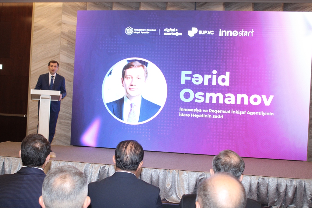 MDU-nun rektoru “İnnostart Grand Final - Demo Day” tədbirində iştirak edib