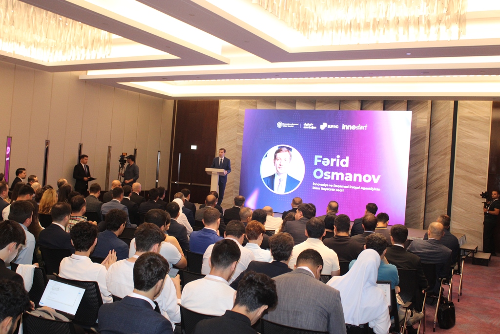 MDU-nun rektoru “İnnostart Grand Final - Demo Day” tədbirində iştirak edib