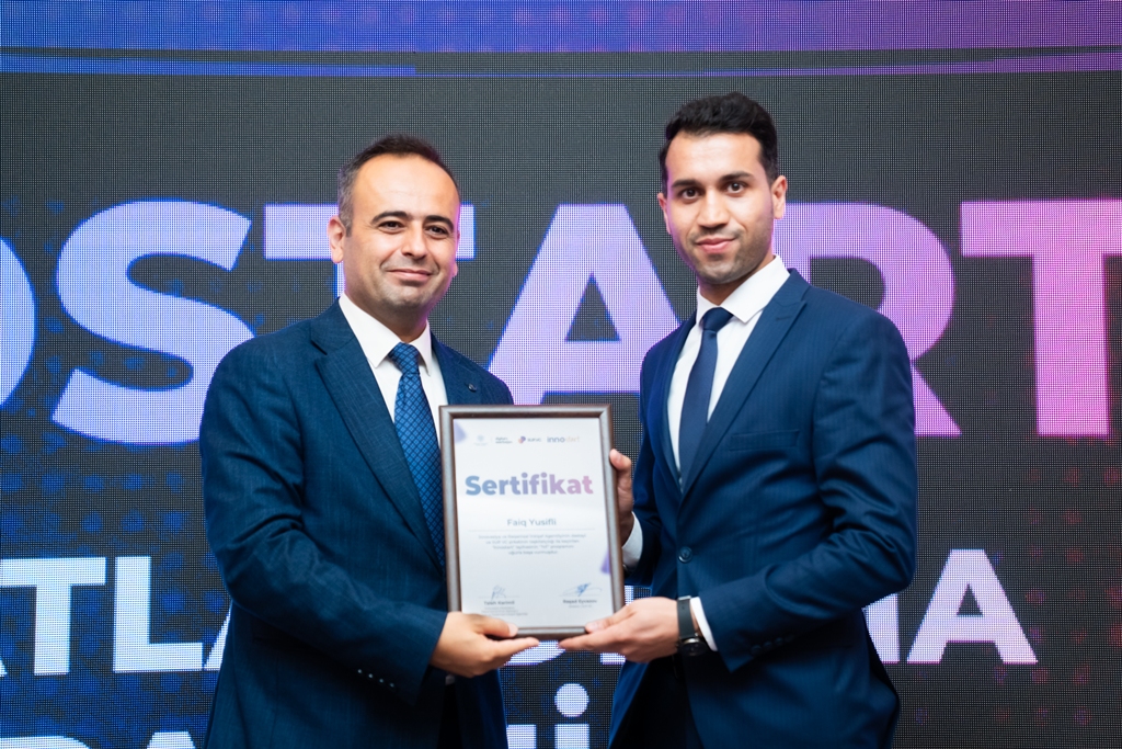 MDU-nun rektoru “İnnostart Grand Final - Demo Day” tədbirində iştirak edib