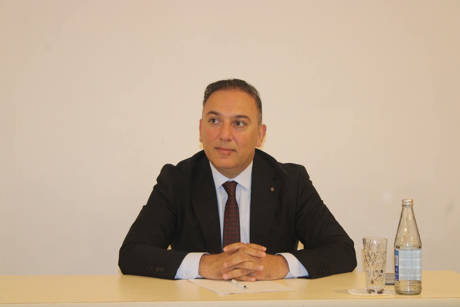 MDU-nun rektoru professor-müəllim heyəti ilə görüş keçirib