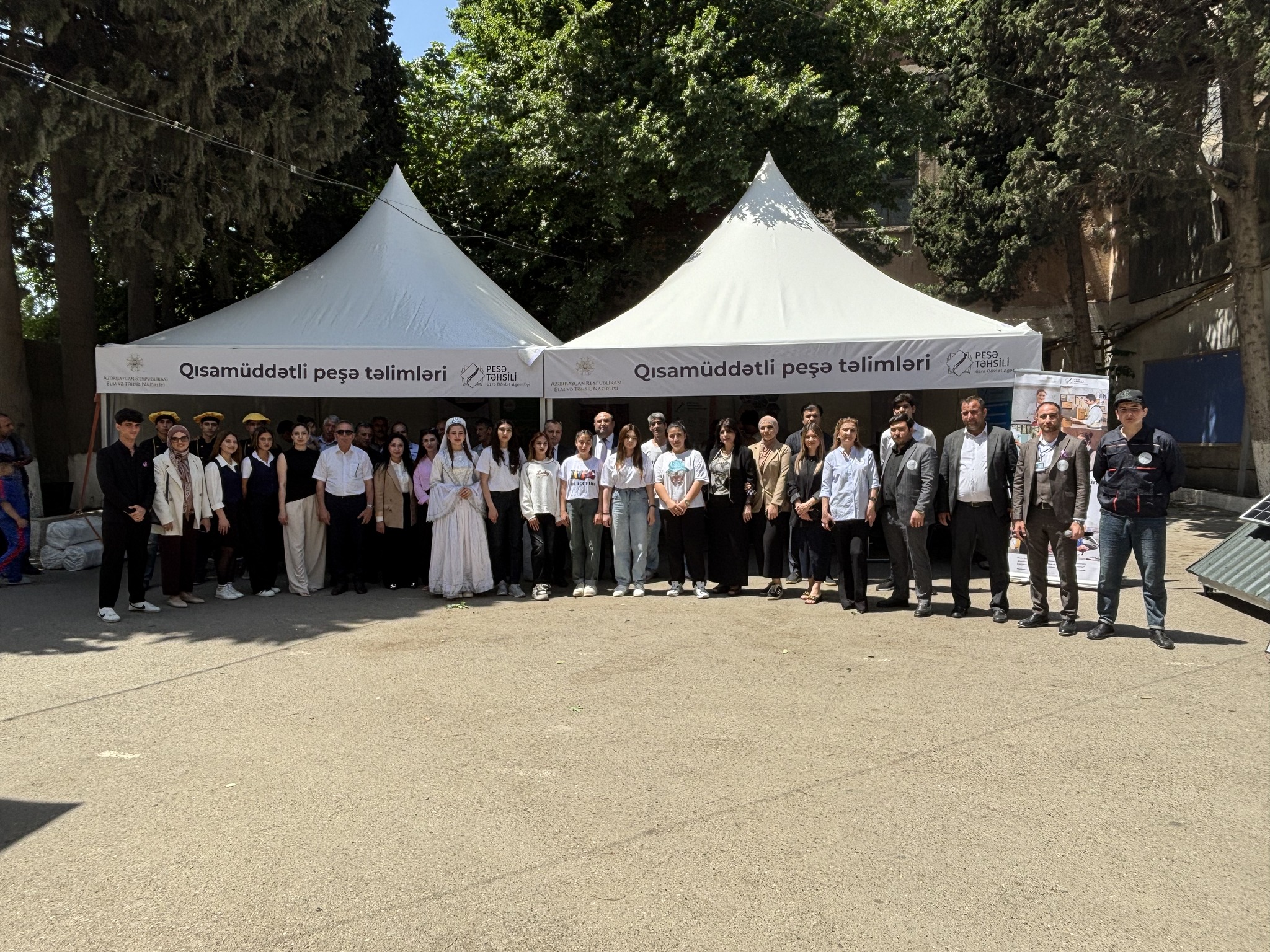 Məcburi köçkünlər üçün qısamüddətli təlimlərinin təşviqi ilə bağlı tədbir keçirilib