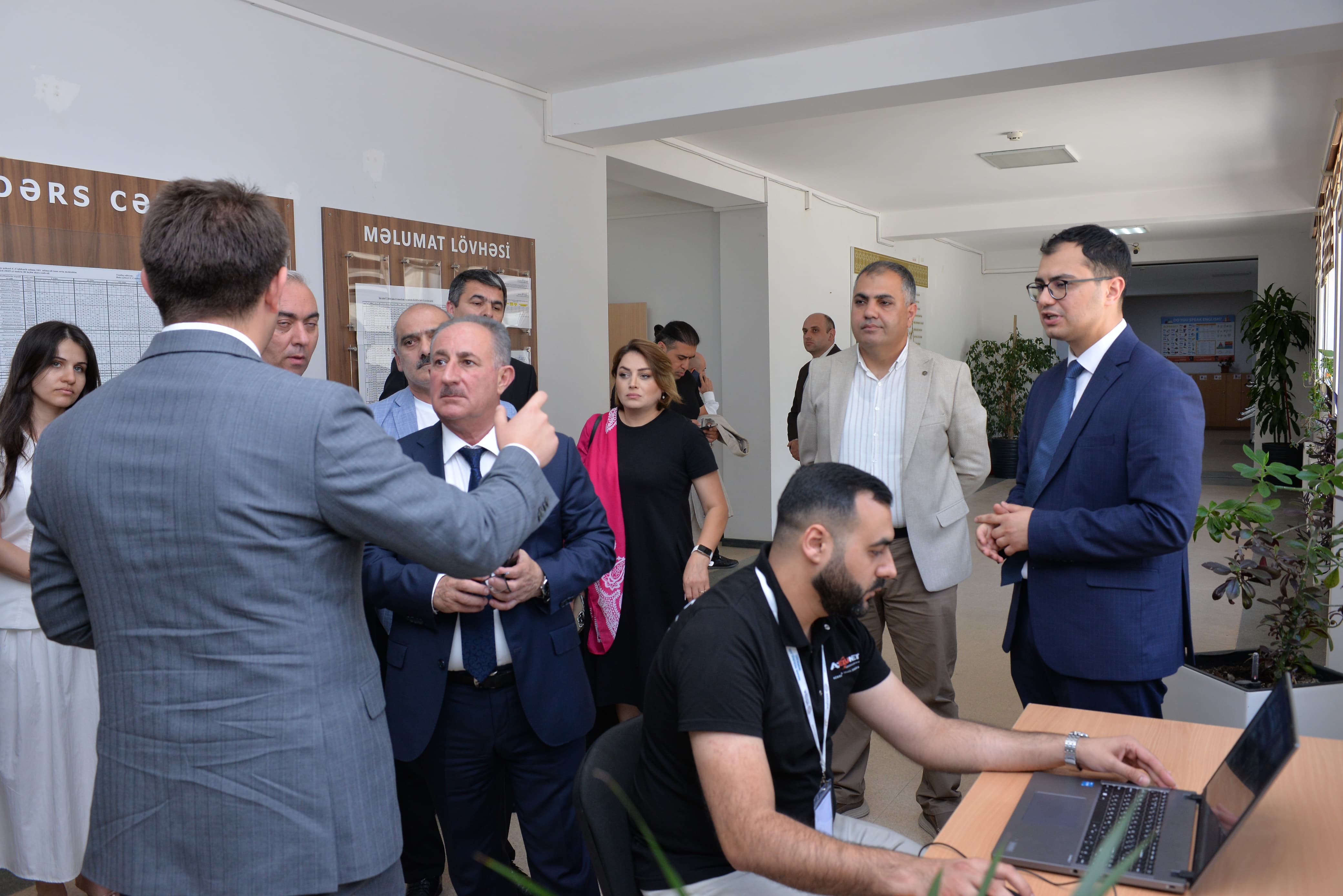 Media qurumlarının rəhbərləri və influenserlər sertifikatlaşdırma imtahanını izləyiblər