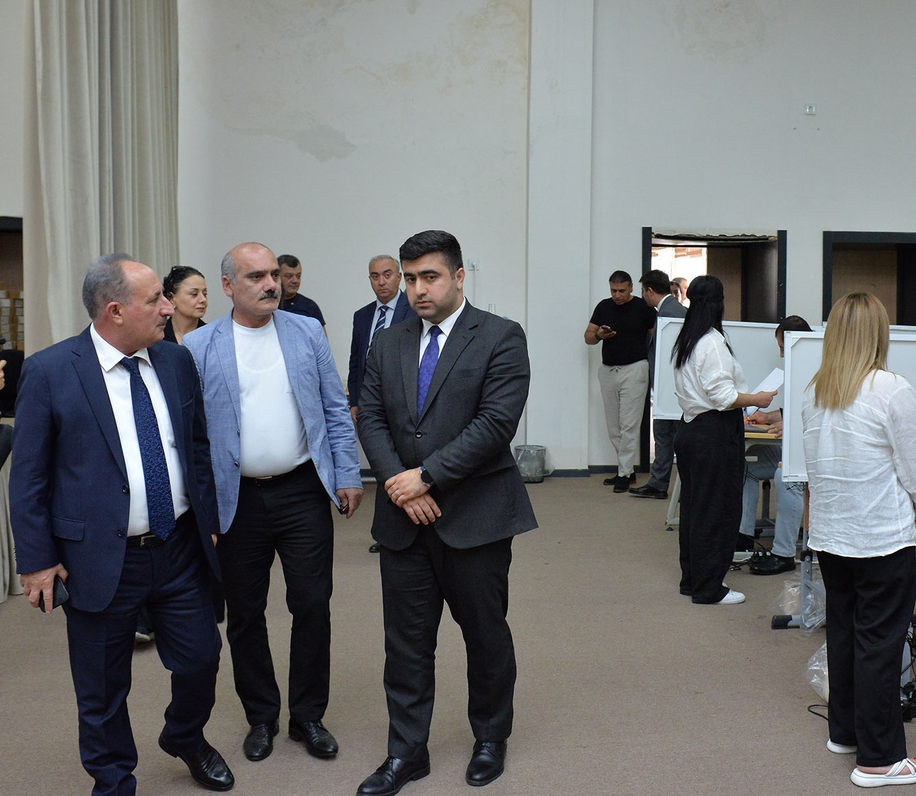 Media qurumlarının rəhbərləri və influenserlər sertifikatlaşdırma imtahanını izləyiblər