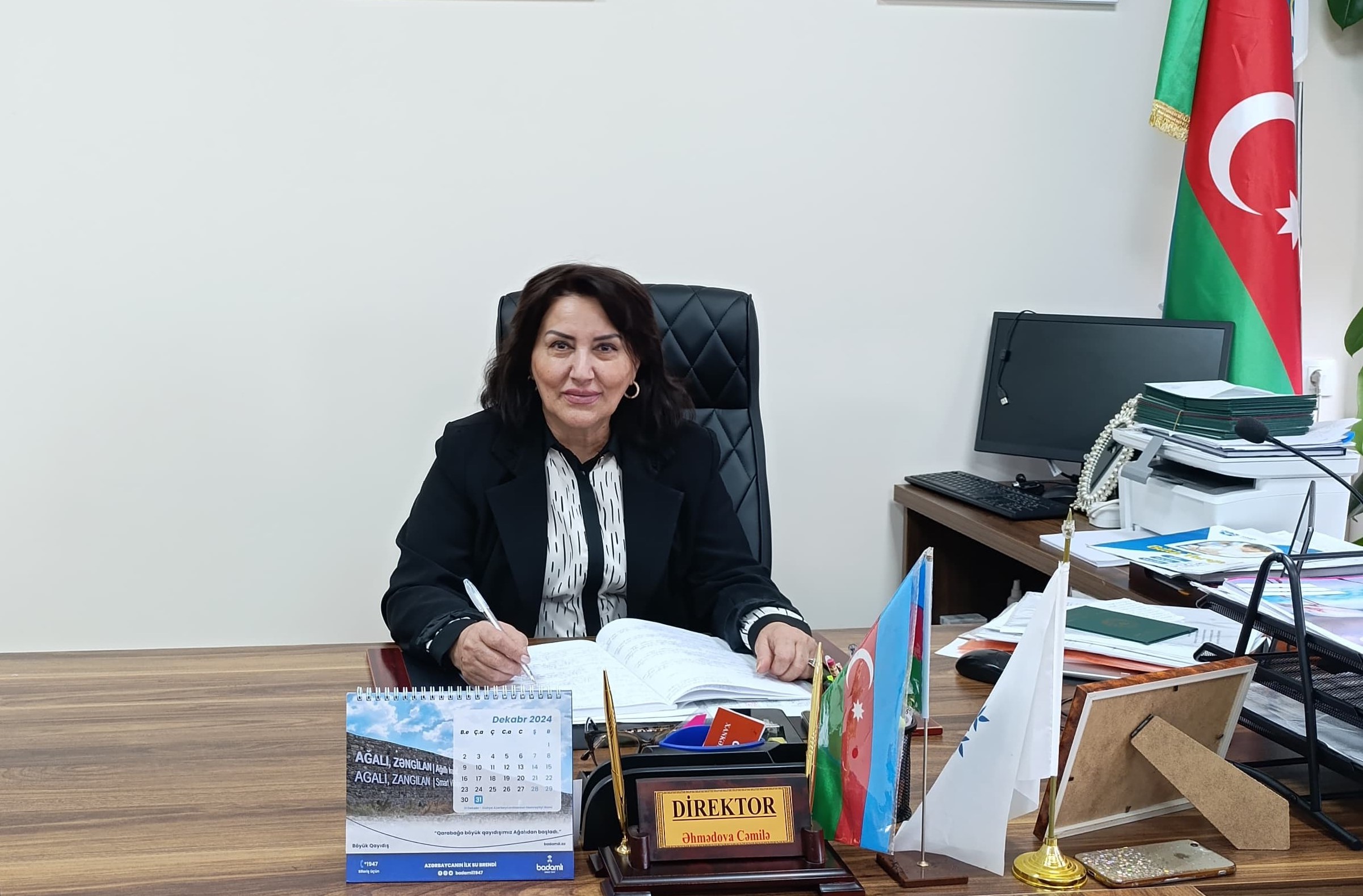 Məktəb direktoru: Xankəndiyə köç davam etdikcə şagirdlərin də sayı artacaq 