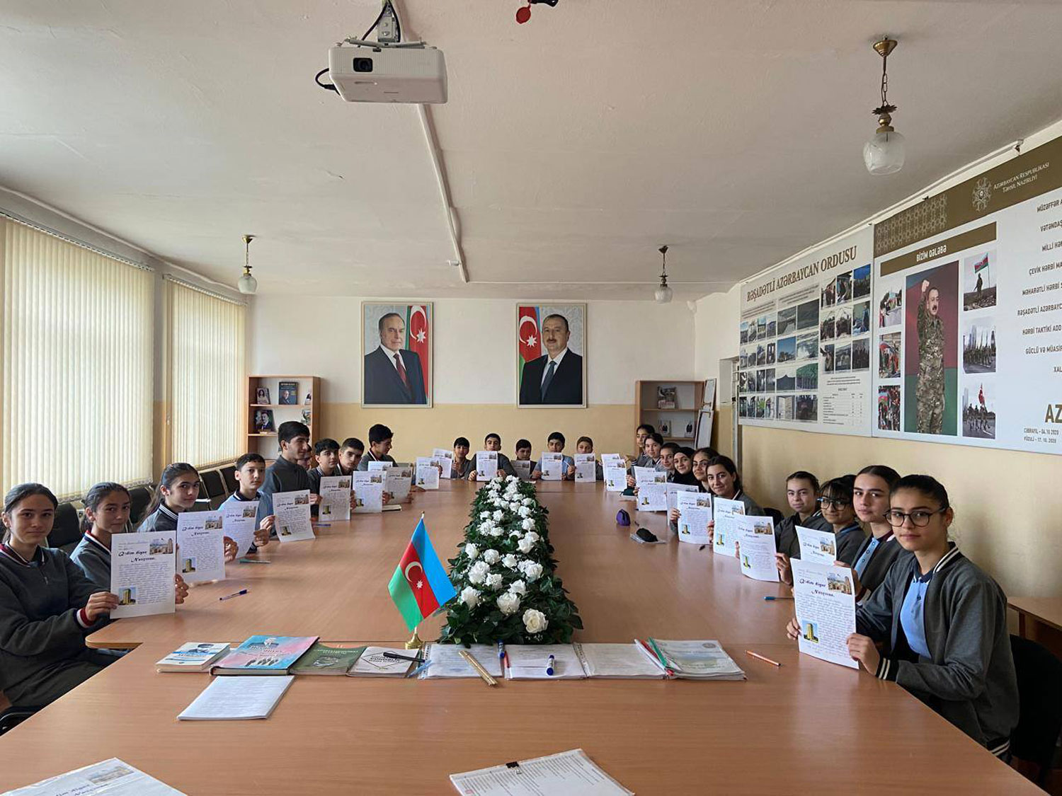 "Məktəblərdə Naxçıvan ayı” layihəsi həyata keçirilib