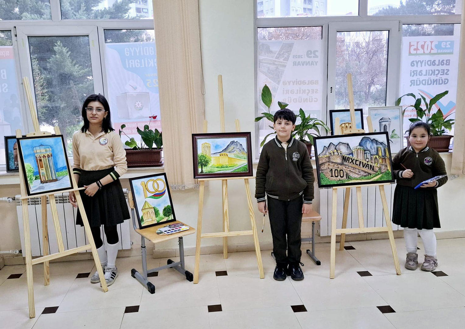 "Məktəblərdə Naxçıvan ayı” layihəsi həyata keçirilib