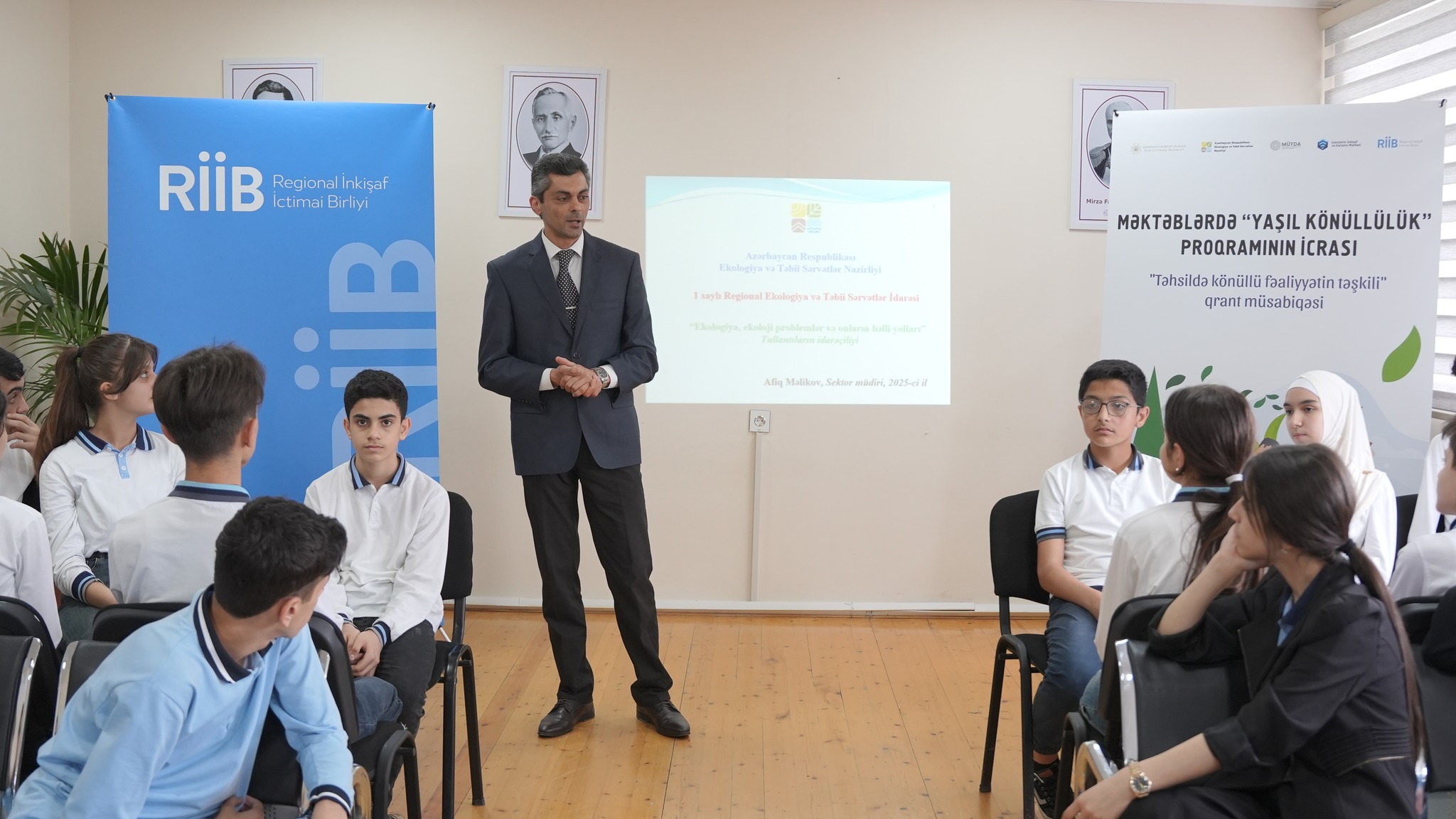 “Məktəblərdə “Yaşıl Könüllük” Proqramının İcrası” layihəsi yekunlaşıb