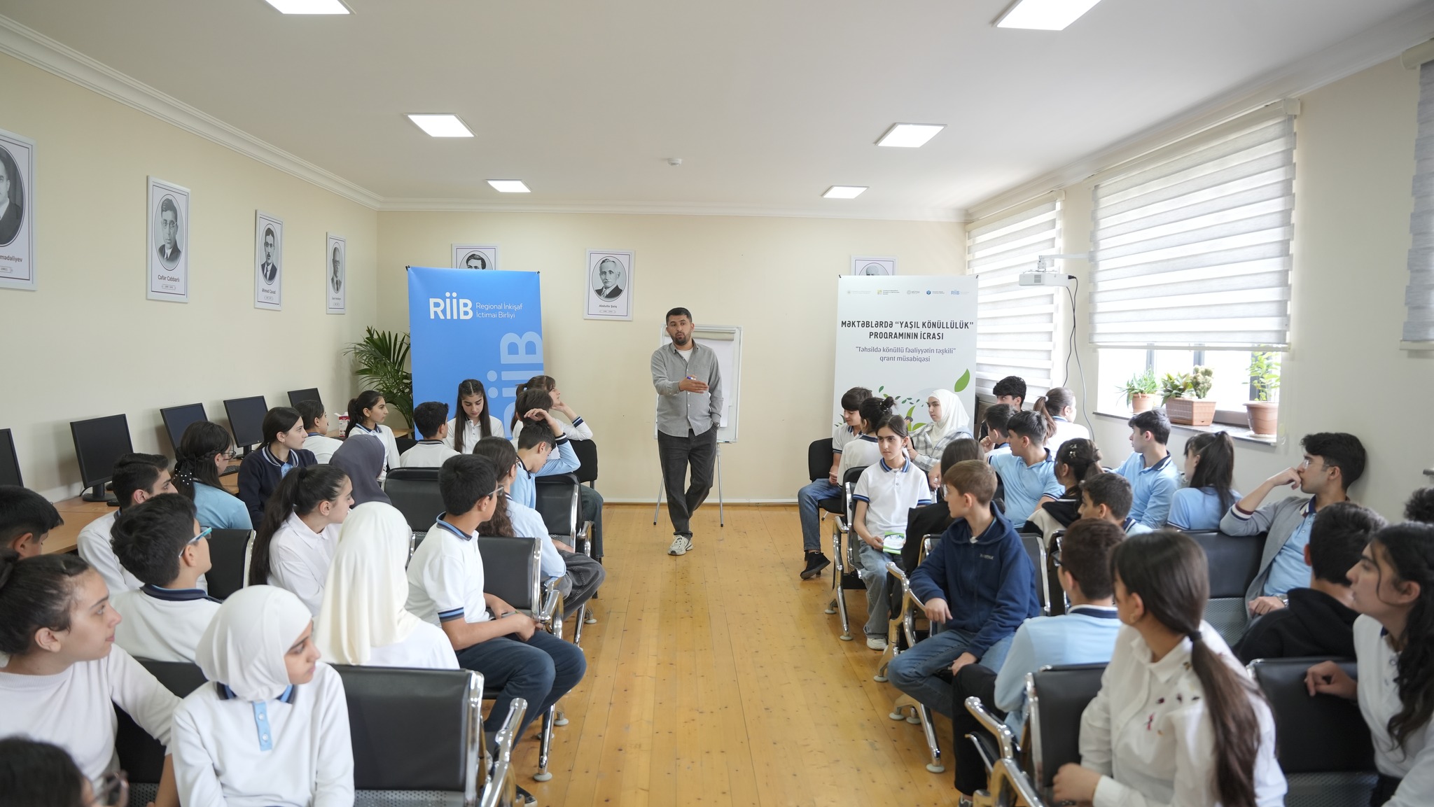 “Məktəblərdə “Yaşıl Könüllük” Proqramının İcrası” layihəsi yekunlaşıb