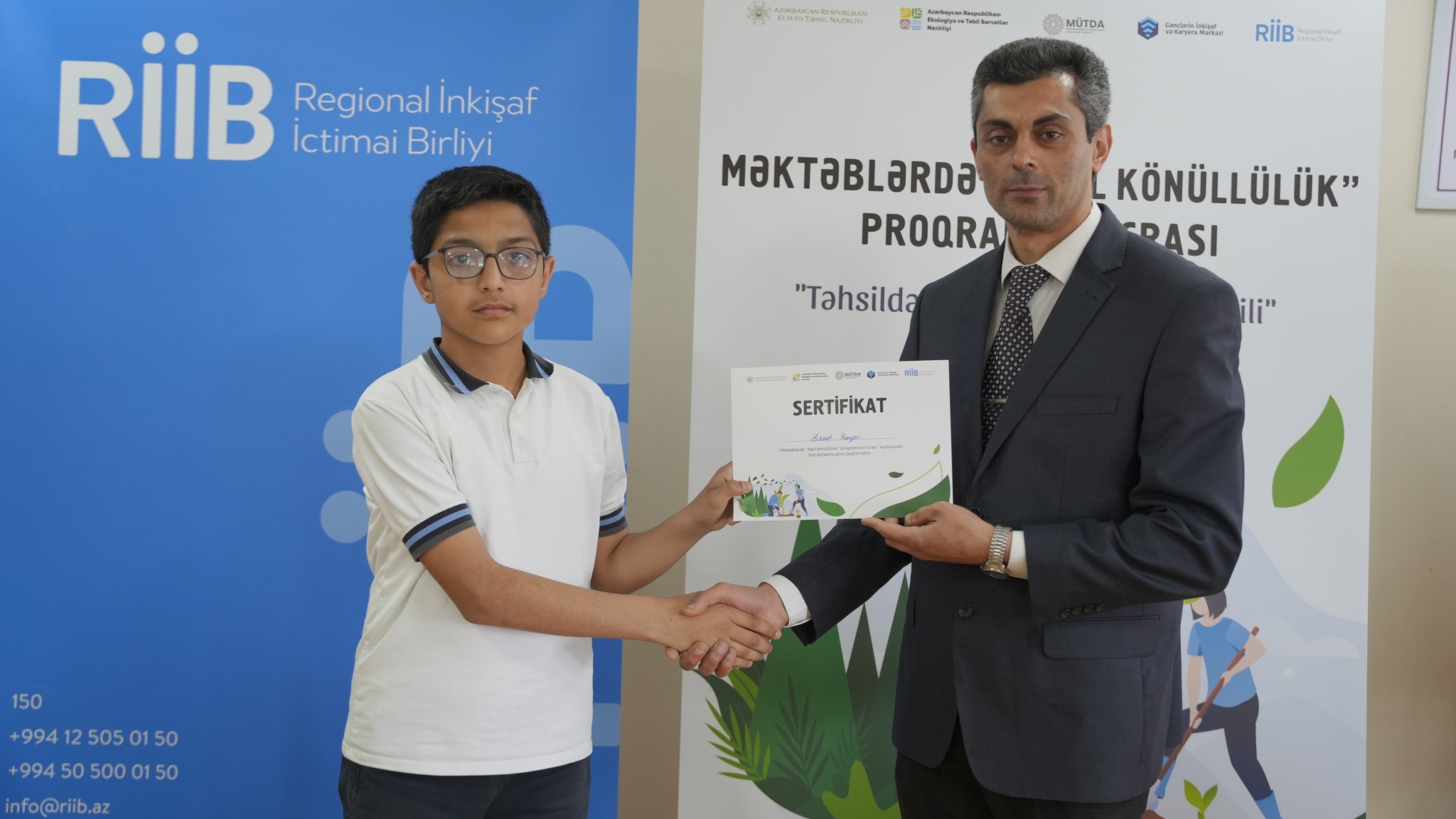 “Məktəblərdə “Yaşıl Könüllük” Proqramının İcrası” layihəsi yekunlaşıb