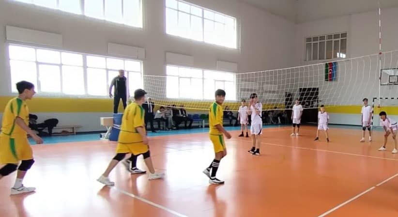 Məktəblilər arasında voleybol üzrə respublika birinciliyi keçirilib