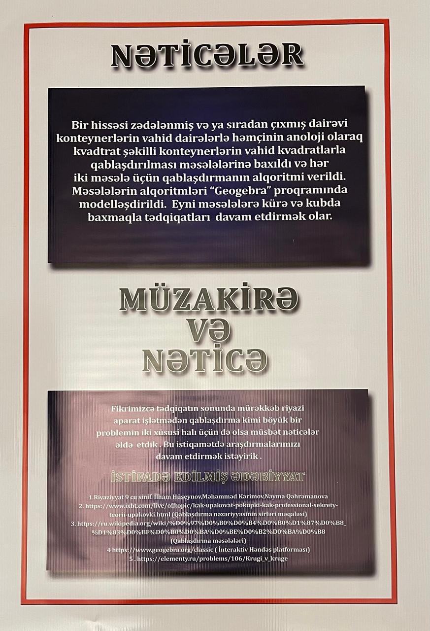 Məktəblilər klassik teoremin yeni isbatını veriblər