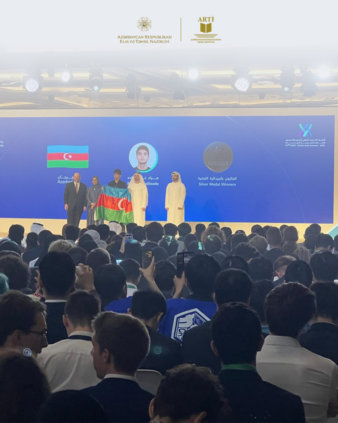 Məktəblilərimiz 57-ci Beynəlxalq Kimya Olimpiadasında uğur qazanıblar