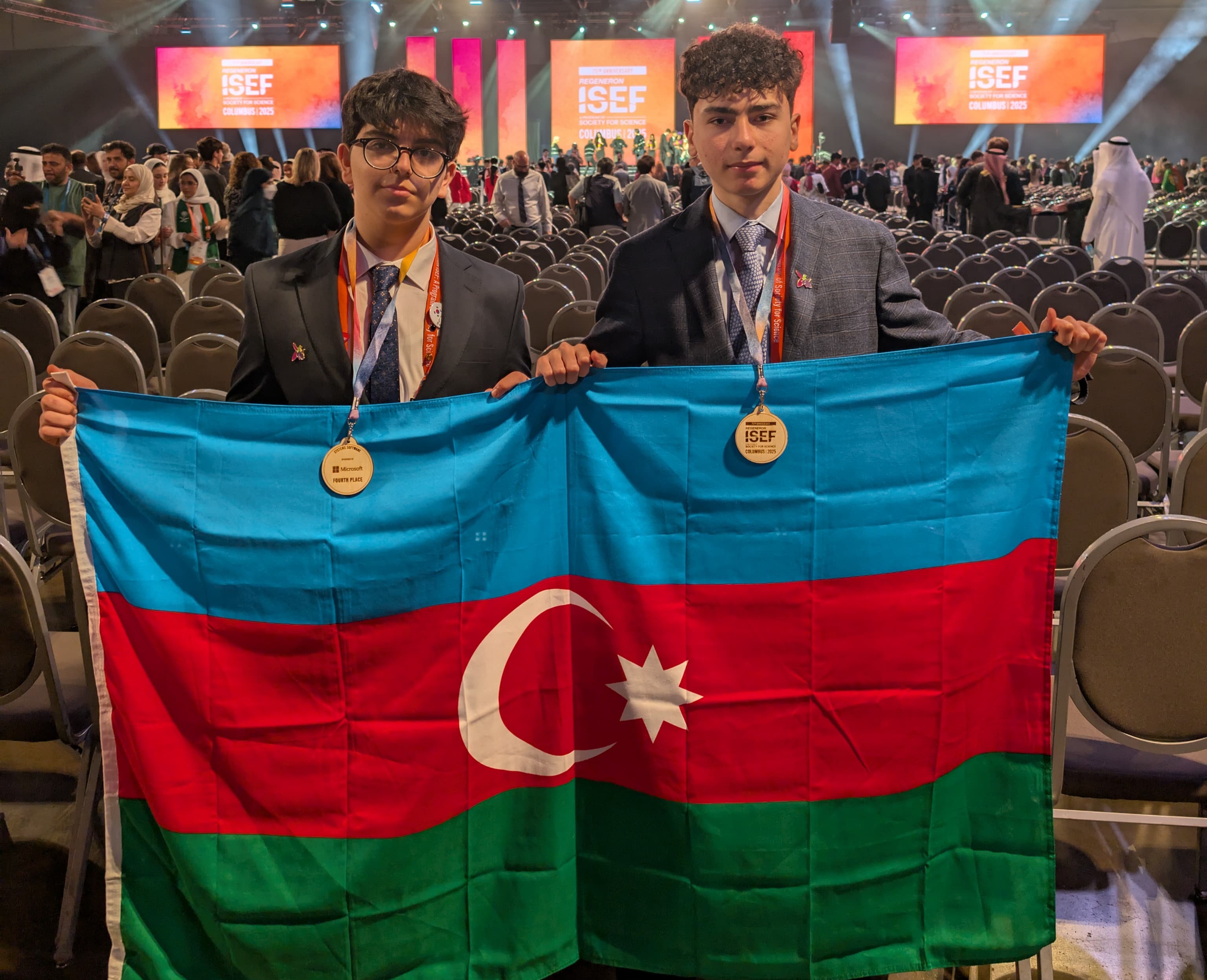 Məktəblilərimiz ABŞ-də bürünc medal qazandılar 