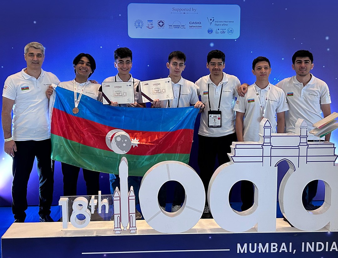 Məktəblilərimiz Beynəlxalq Astronomiya və Astrofizika Olimpiadasında uğur qazanıblar