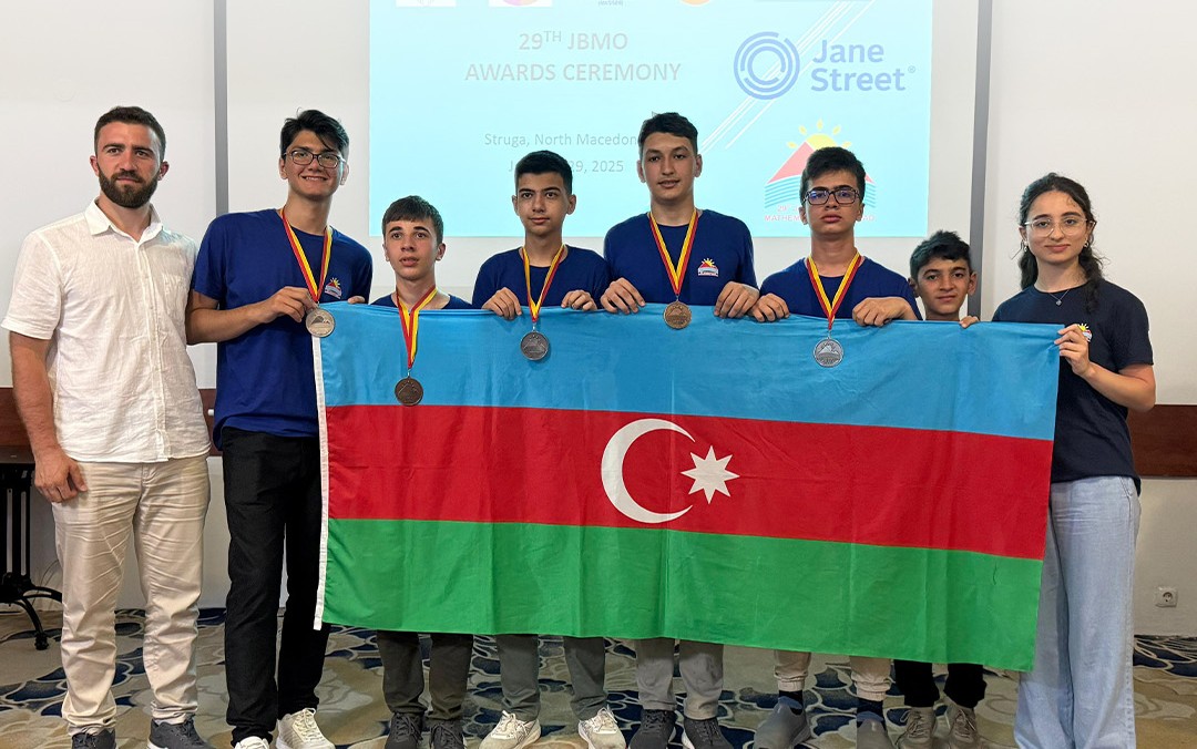 Məktəblilərimiz Balkan Riyaziyyat Olimpiadasında uğur qazanıblar 