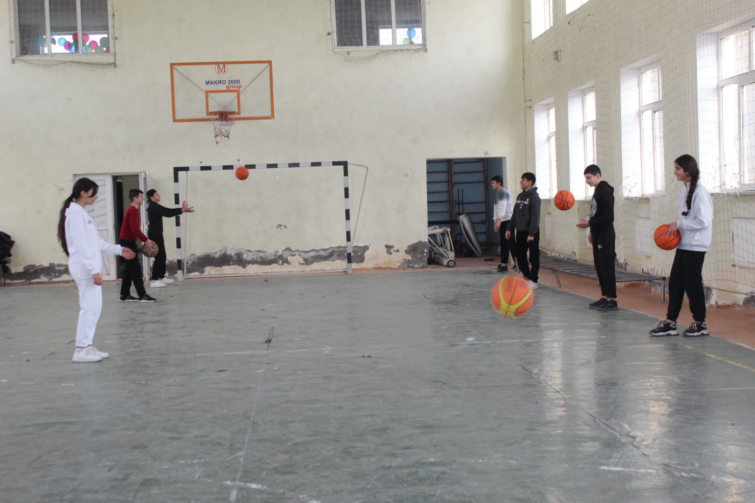 Məktəblilərin basketbol turniri təlimlərinə start verilib