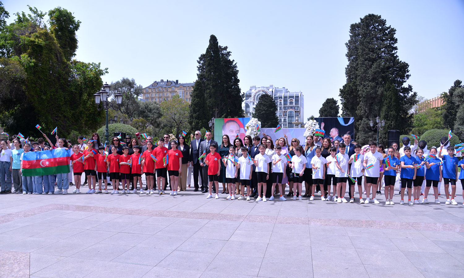 Məktəblilərin idman festivalı keçirilib 