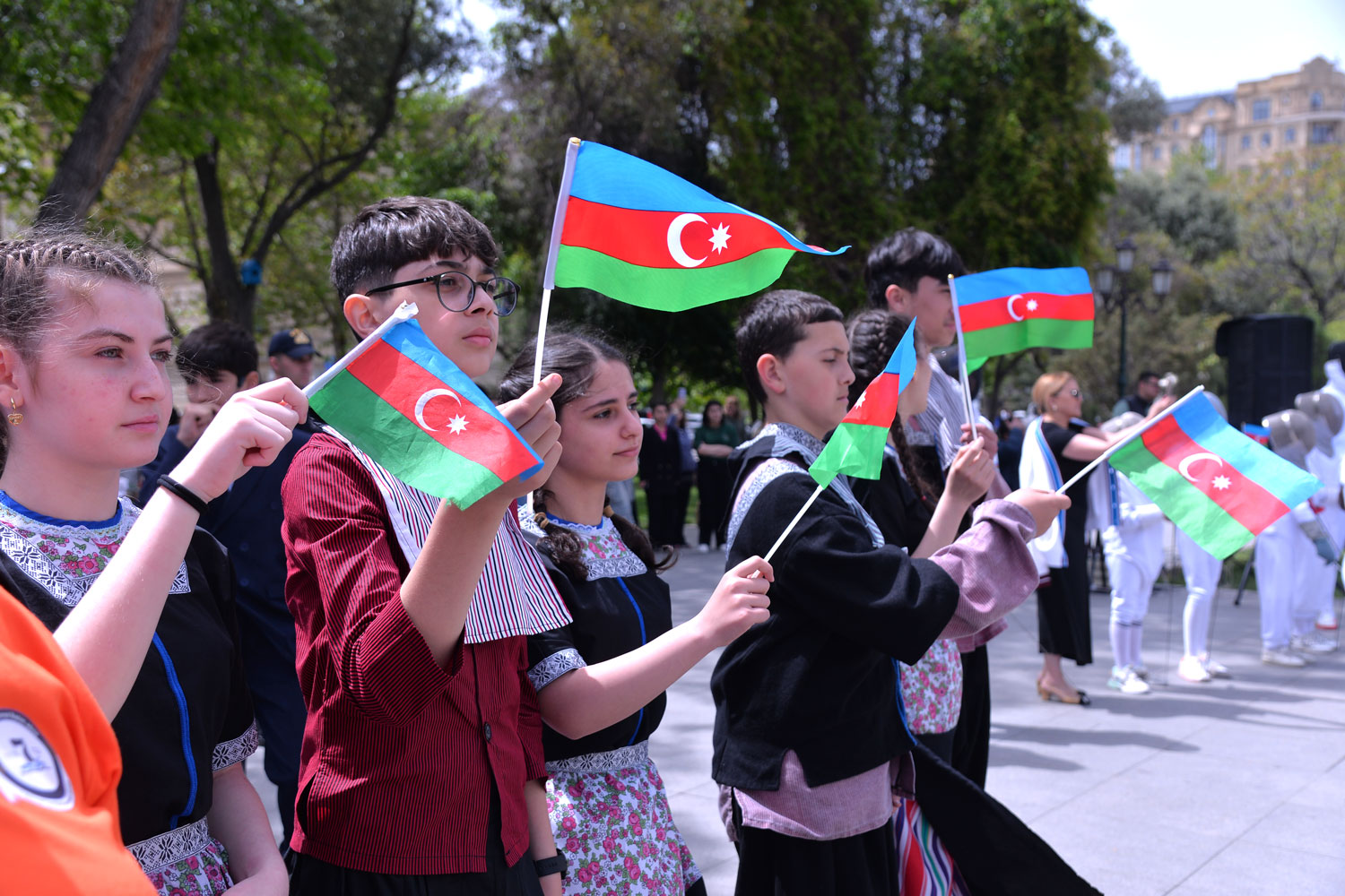 Məktəblilərin idman festivalı keçirilib