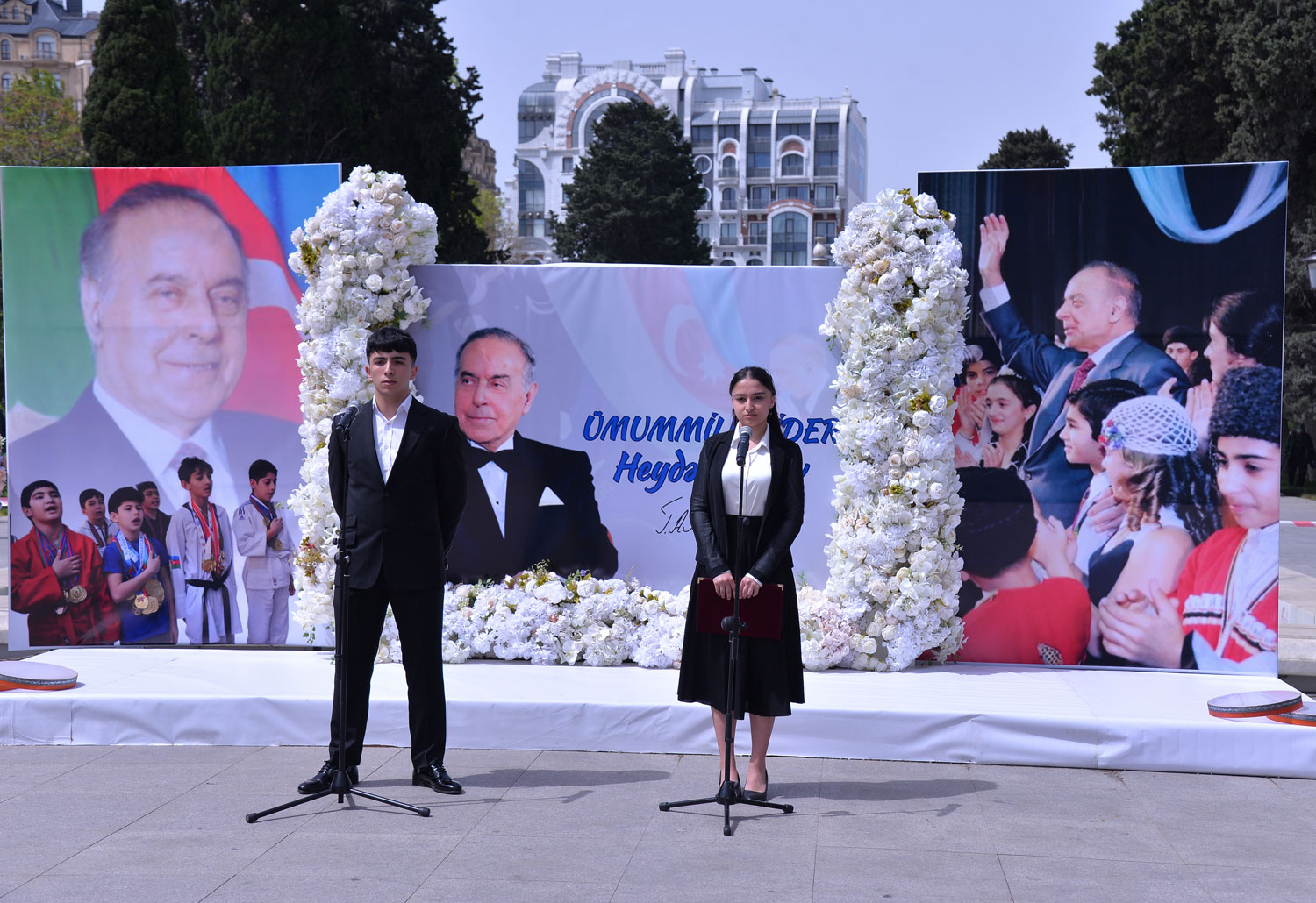 Məktəblilərin idman festivalı keçirilib