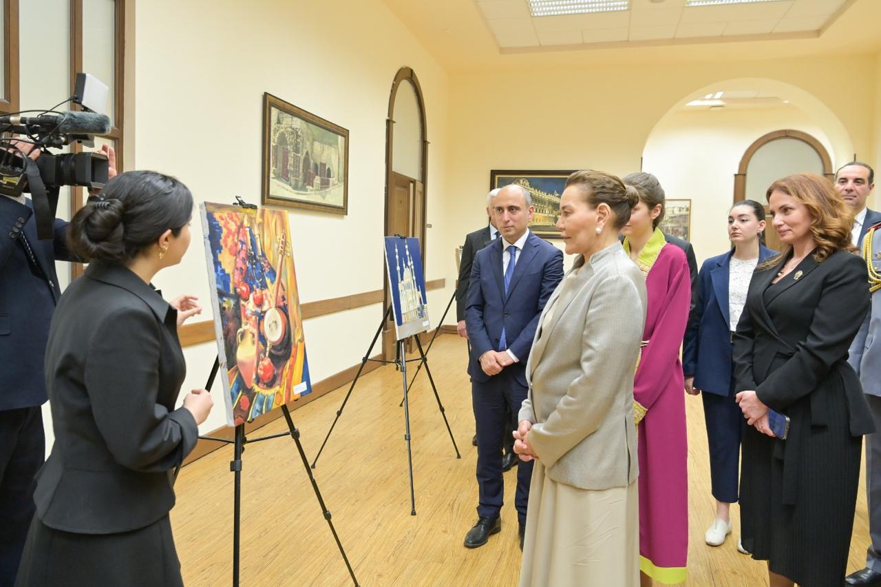 Mərakeş Krallığının Şahzadəsi 132-134 nömrəli Təhsil Kompleksində olub