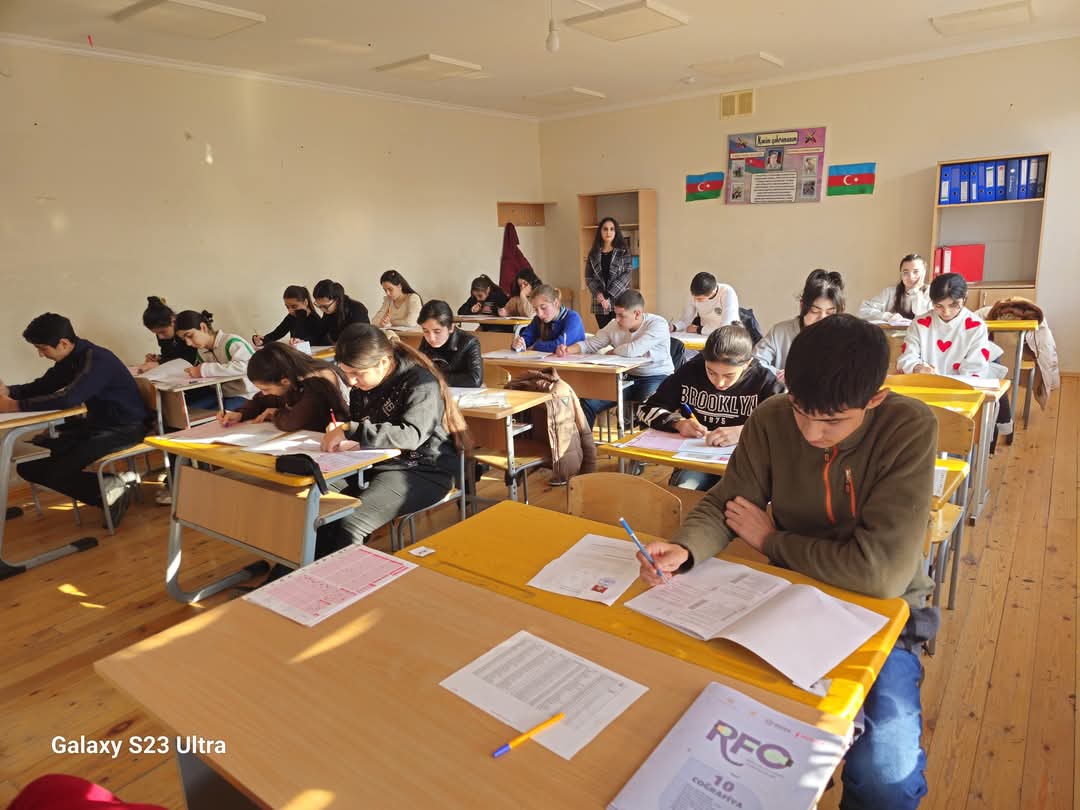 Mərkəzi Aran bölgəsinin 5000-dən çox şagirdi fənn olimpiadalarına qatılıb 