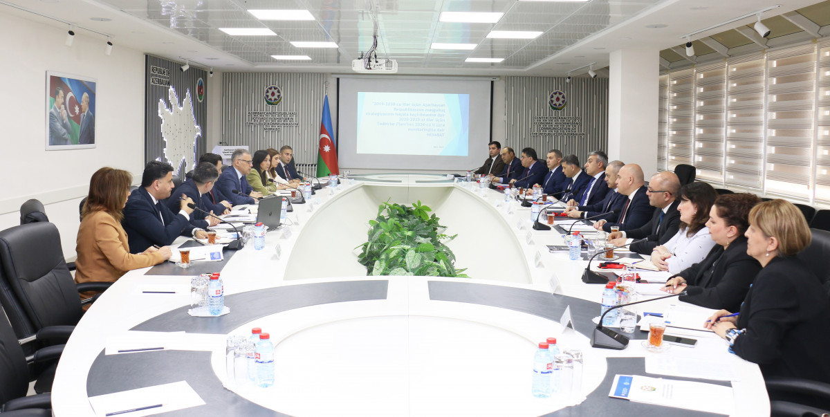 Məşğulluq Strategiyasının icrası ilə bağlı monitorinqin nəticələri müzakirə edilib 