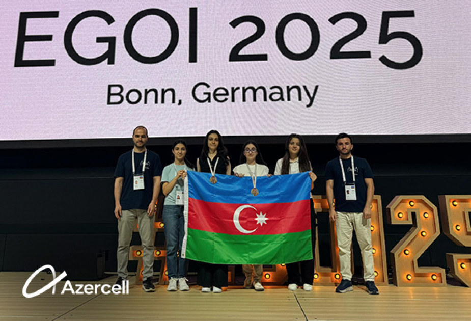 Milli komandamız Avropa Qızlar İnformatika Olimpiadasında uğur qazanıb