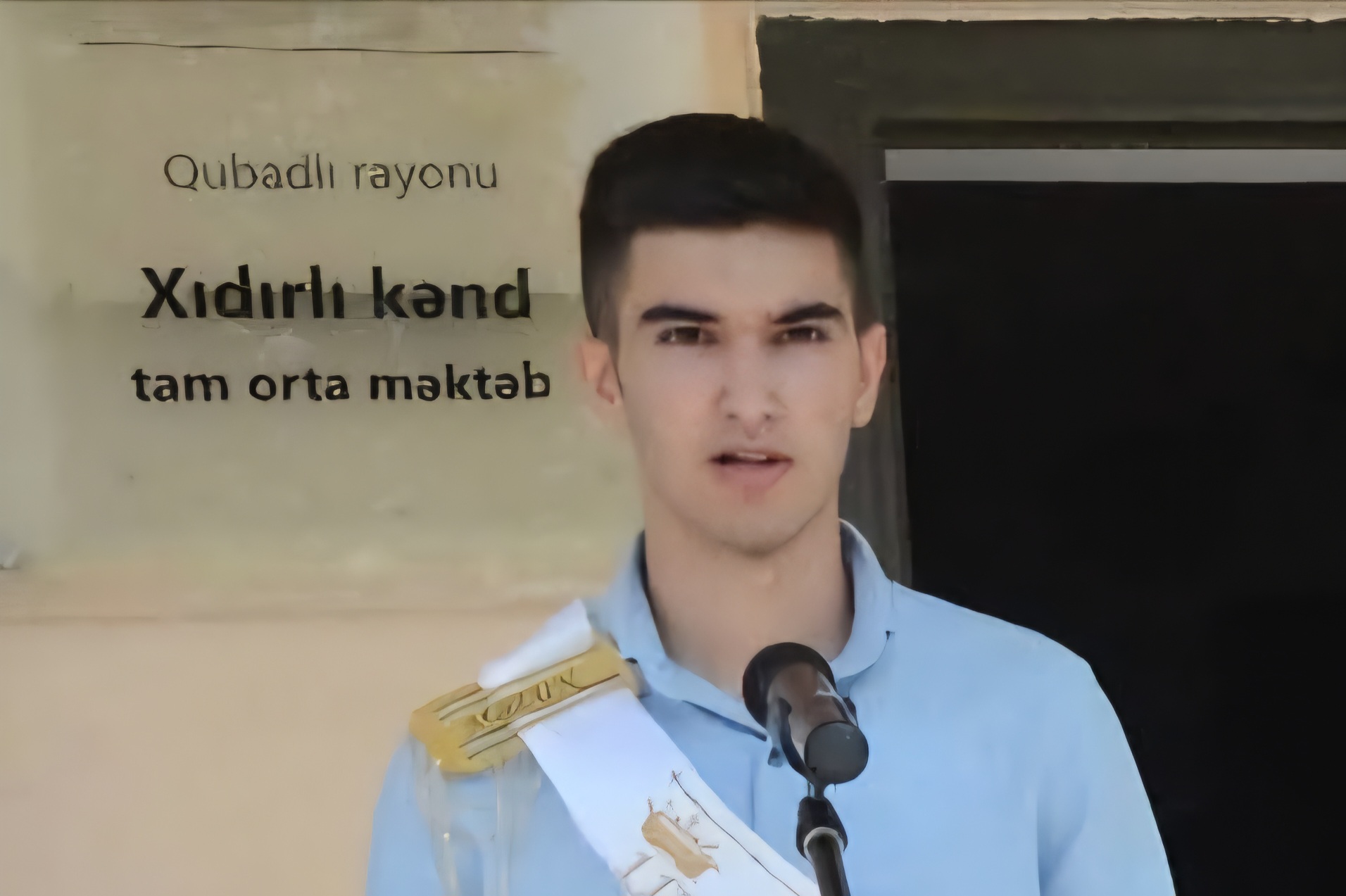 Milli Qəhrəmanın oğlu tələbə oldu 