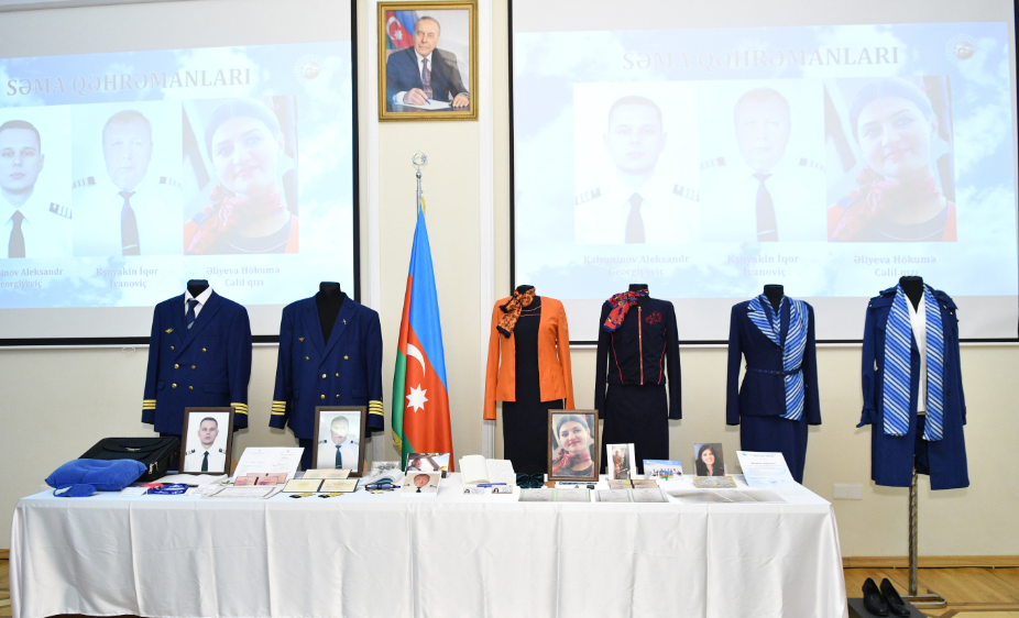 Milli Qəhrəmanların şəxsi əşyaları muzeyə təqdim edilib 