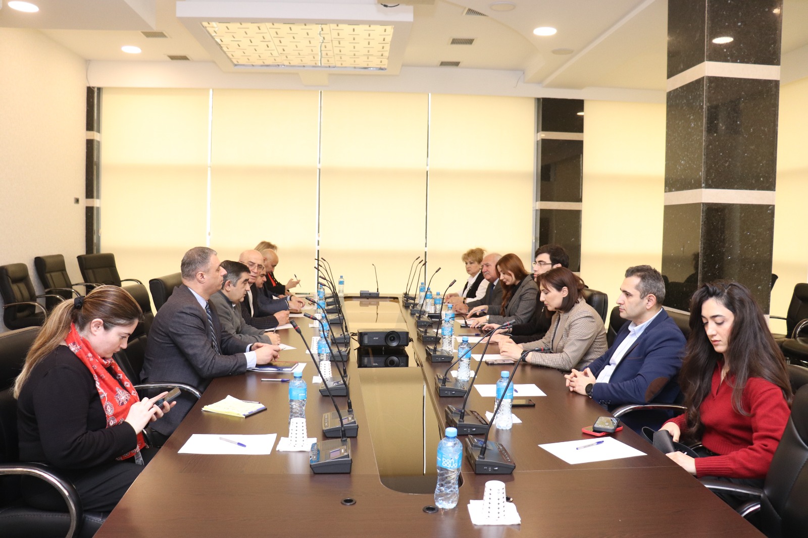 Milli QHT Forumunda İctimai Şura üzvlərinin görüşü keçirilib