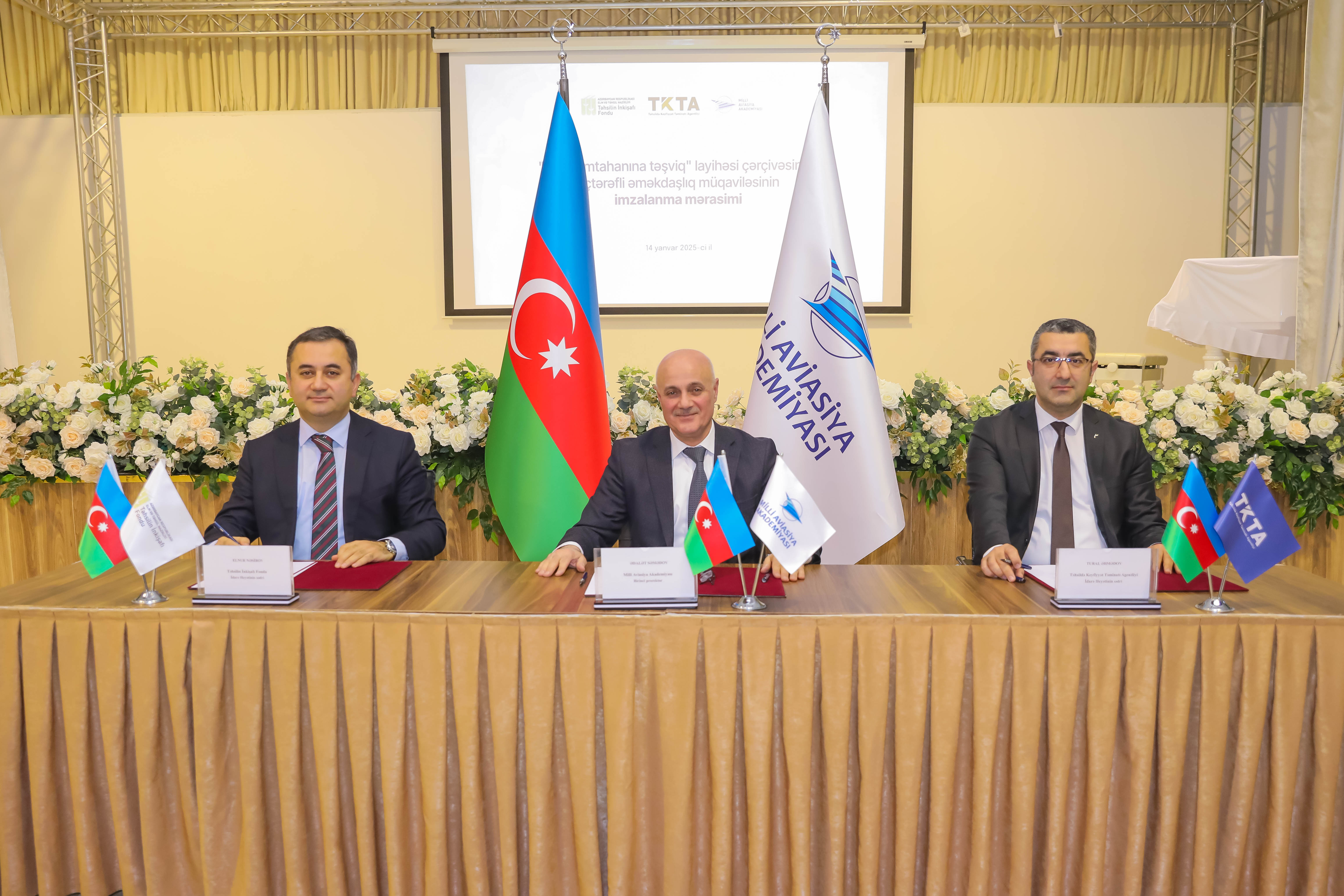Milli Aviasiya Akademiyası “IELTS imtahanına təşviq” layihəsinə qoşulub