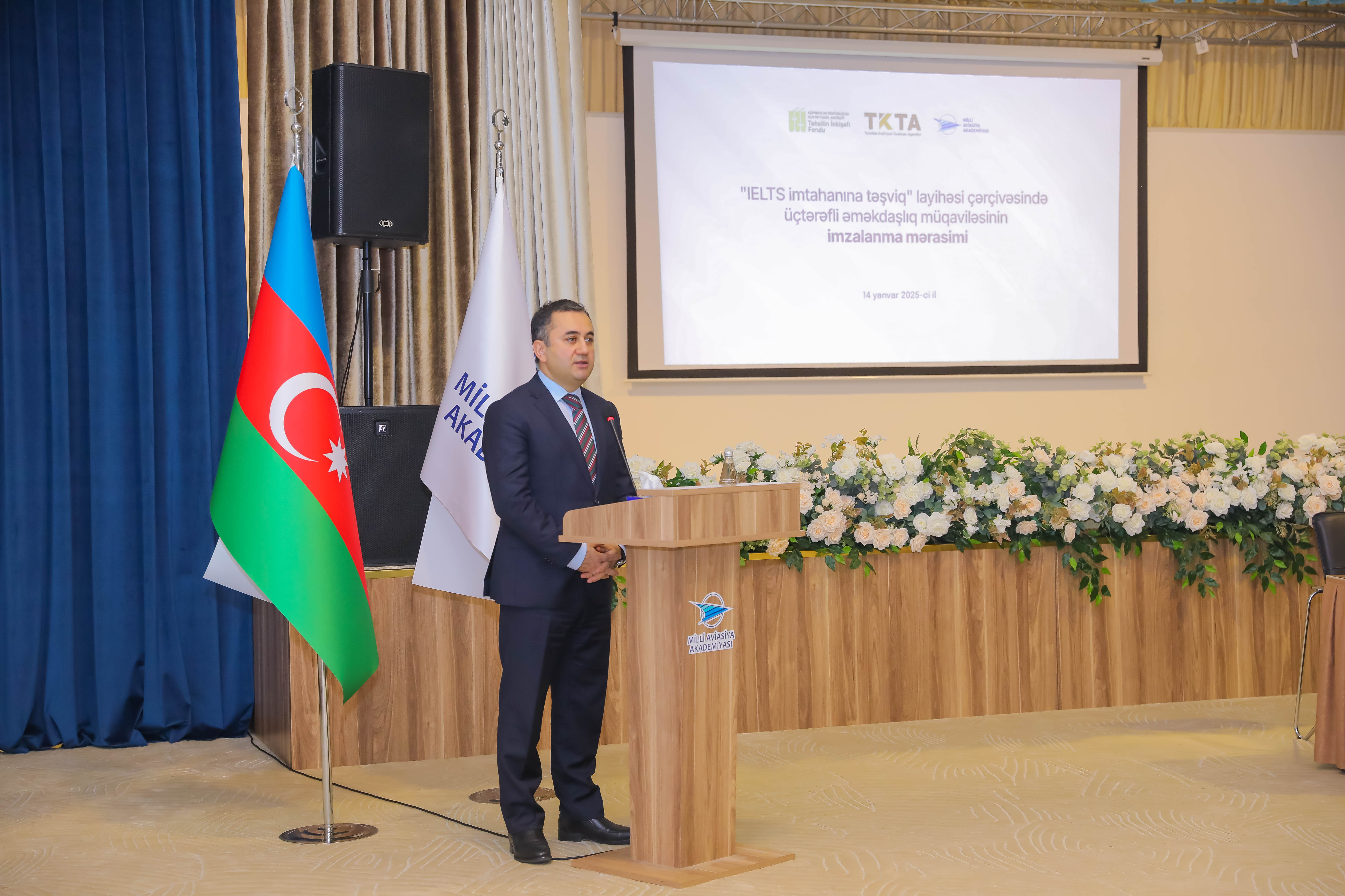 Milli Aviasiya Akademiyası “IELTS imtahanına təşviq” layihəsinə qoşulub