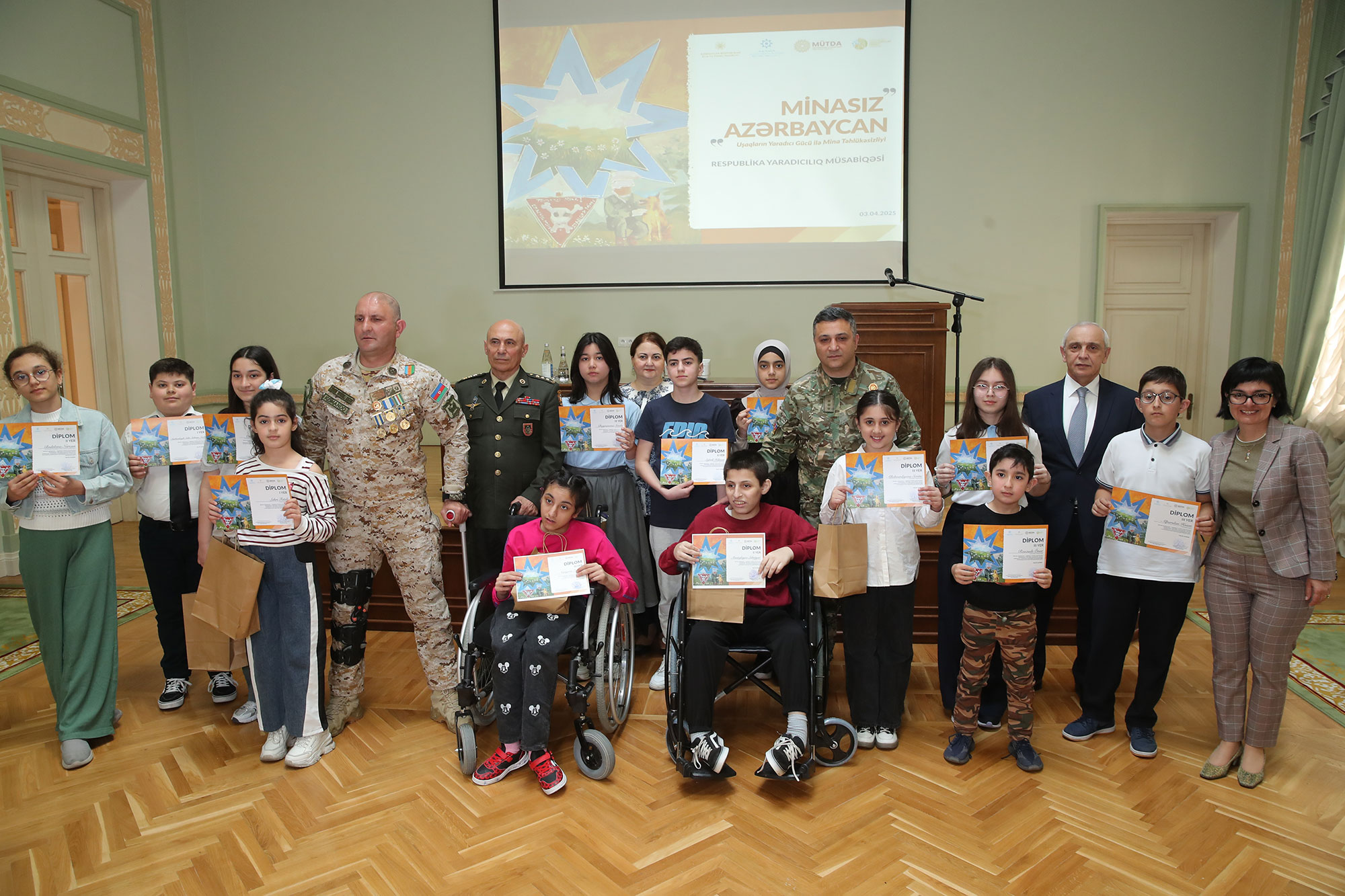 “Minasız Azərbaycan” yaradıcılıq müsabiqəsinin qalibləri seçilib 