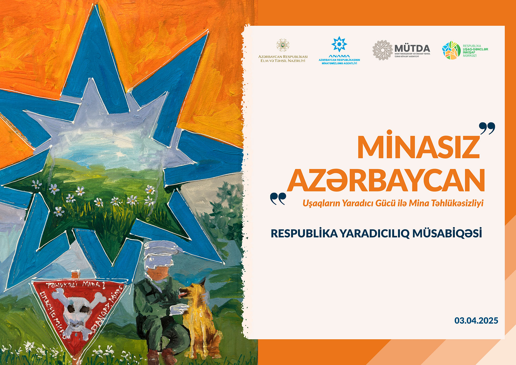 “Minasız Azərbaycan” yaradıcılıq müsabiqəsinin qalibləri seçilib