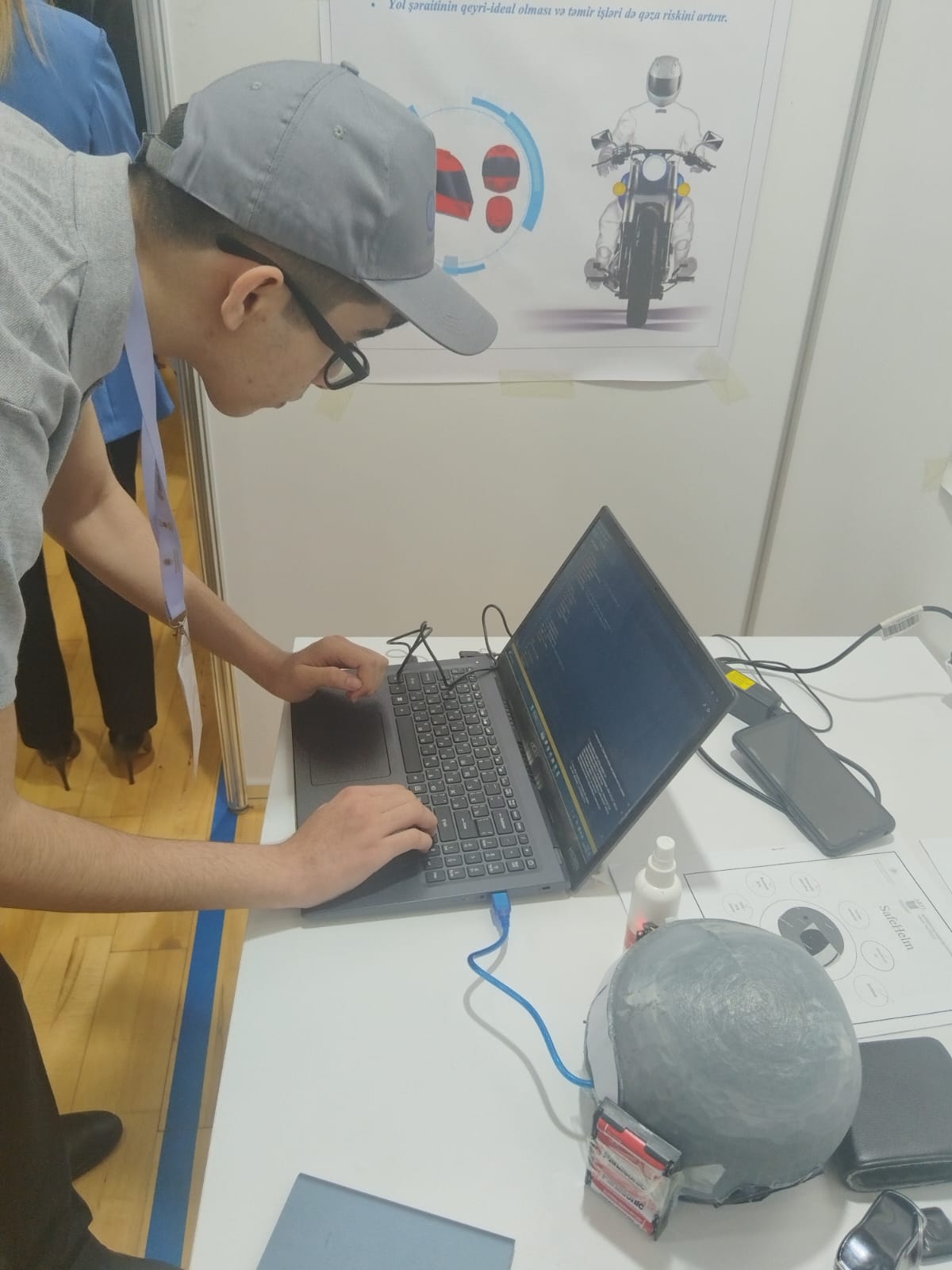 Motosiklet sürücülərinin təhlükəsizliyi ilə bağlı layihə  – Şagirdlərin yeni təşəbbüsü