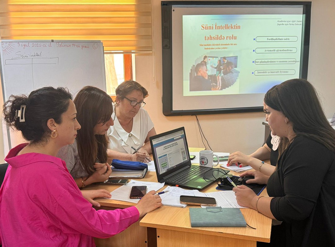 “Müasir metodist” layihəsinin növbəti mərhələsi üzrə təlimlər yekunlaşıb