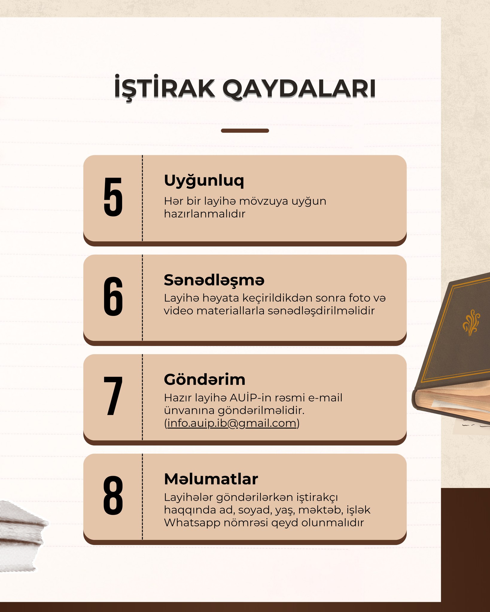 Mütaliəyə maraq göstərənlər üçün müsabiqə keçirilir