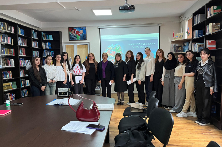 “Narkomaniyaya yox deyək” mövzusunda görüş keçirilib