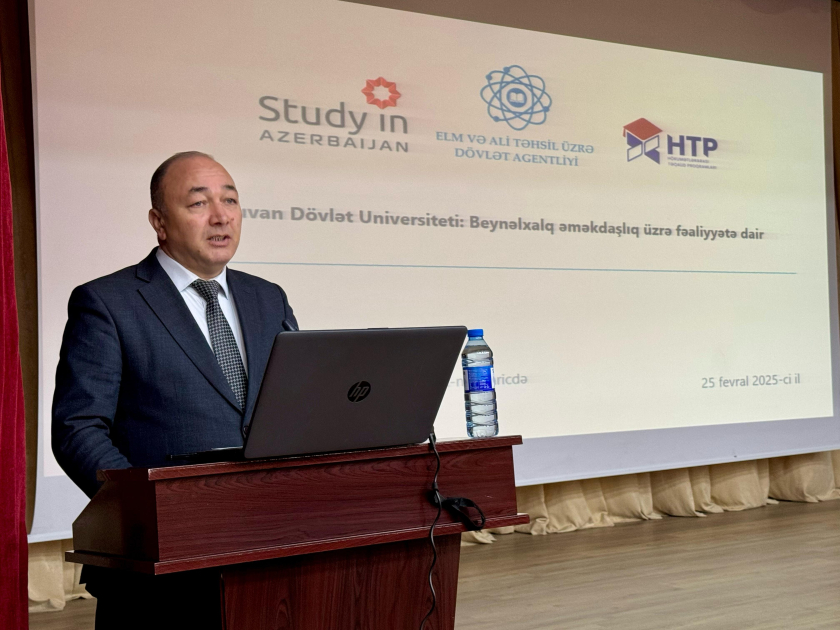 Naxçıvan Dövlət Universitetində açıq infosessiya keçirilib