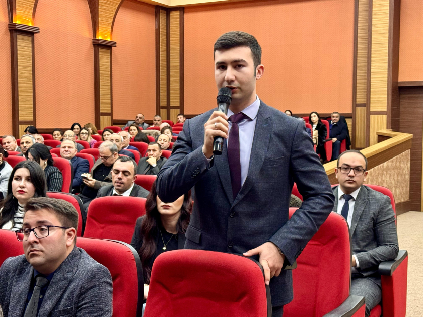 Naxçıvan Dövlət Universitetində açıq infosessiya keçirilib